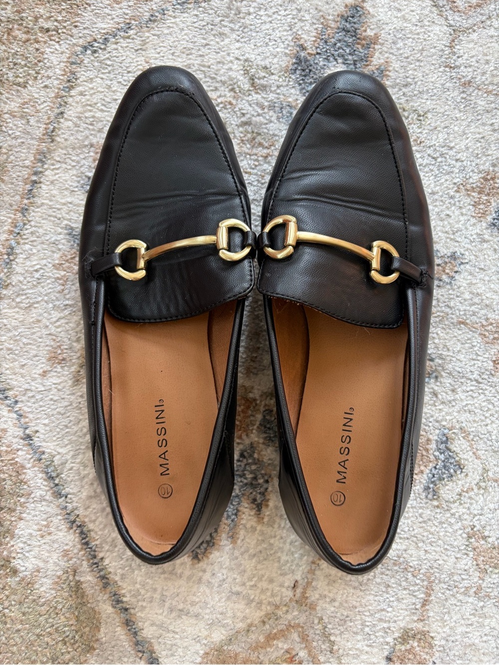Massini Black Loafers